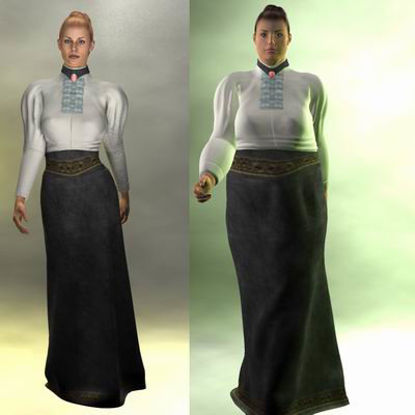 Picture of Victorian Day Wear V3