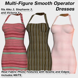 Smooth Operator Dresses For Multiple Figures - August 2010 Edition : MF-SO-August2010