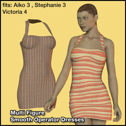 Two Smooth Operator Dresses for Multiple DAZ Figures : SO-Dresses-05102011