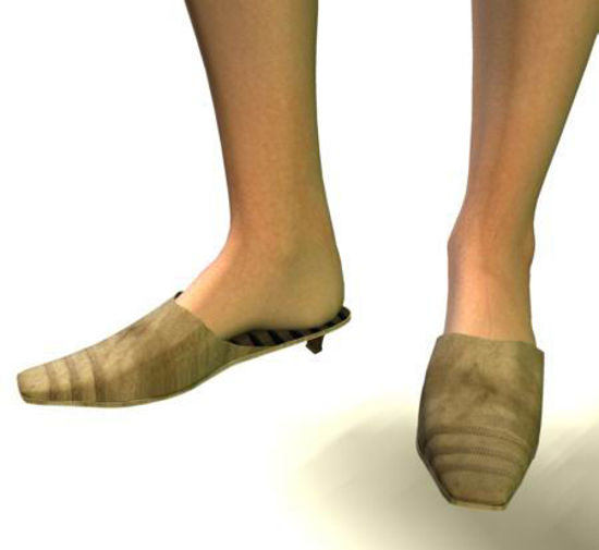 Picture of Square toe mules-SP3