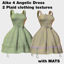Picture of Aiko 4 Plaid Angelic Dress Clothing Texture Variations