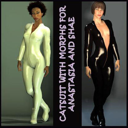 Picture of Catsuit and boots for Anastasia and Shae