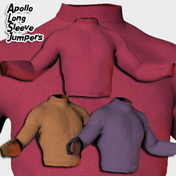 Apollo Long Sleeve Jumper Shirt Textures