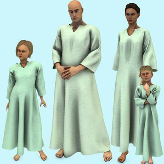 Picture of Nightshirt for Apollo - Poser / Daz 3D (AM)