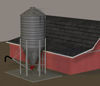 Picture of Farm Grain Storage Silo Model