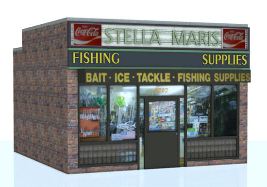 Picture of Bait Store Building Model