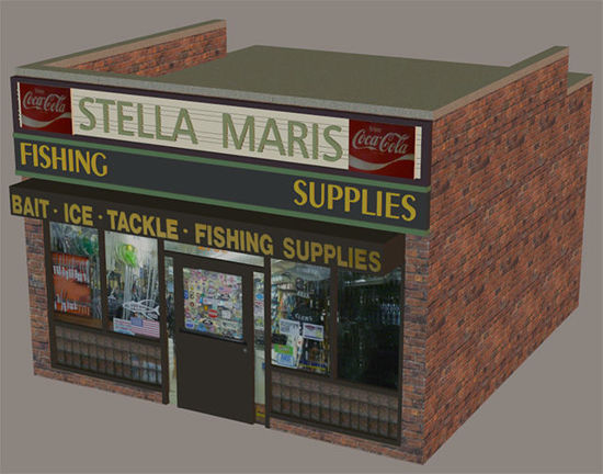 Picture of Bait Store Building Model