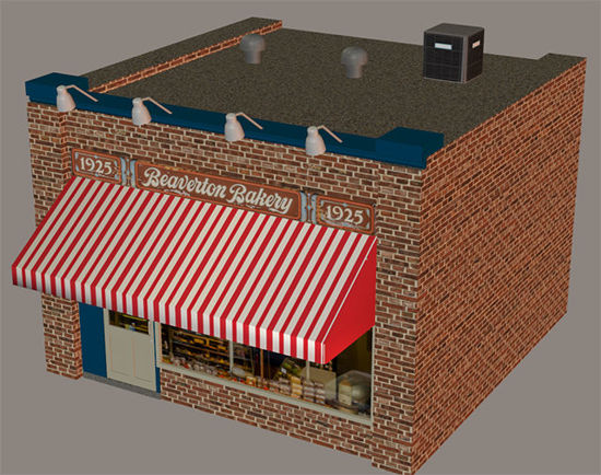 Picture of Small Town Bakery Building