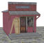 Picture of Old West Undertakers Shop Building Model