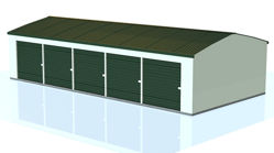 Mini-Storage Building Model - Poser and DAZ Studio Format