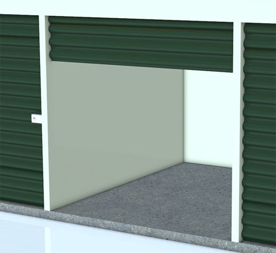 Picture of Mini-Storage Building Model - Poser and DAZ Studio Format