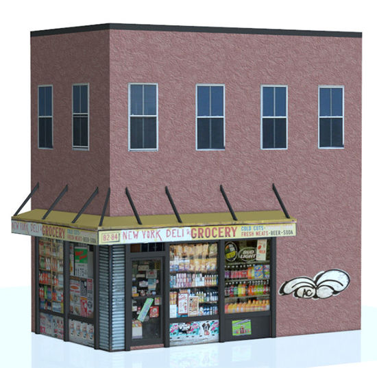 Picture of Bodega Store Building Model