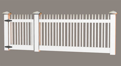 Picture of Modular Picket Fence Model