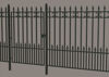 Picture of Modular Wrought Iron Fence Model