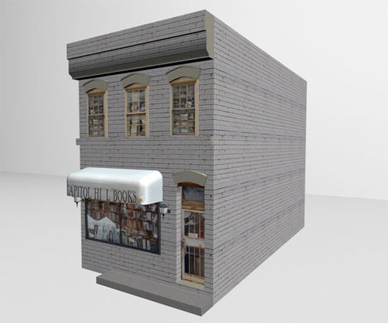 Picture of Bookstore Building Model