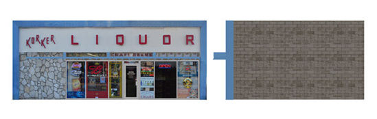 Picture of Liquor Store Building Model with Movements