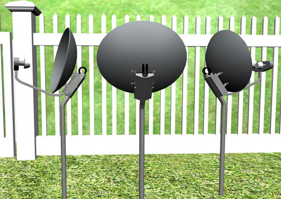 Picture of Satellite TV Dish Antenna Models