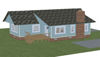 Picture of Complete 1940's Bungalow House Model with Movements - PWBungalowBUMPmaps