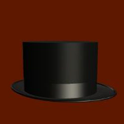 Sette, Shopping Bag, Top Hat and Umbrella - tophat