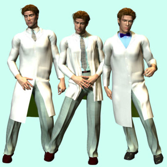 Picture of Labcoat - male-David