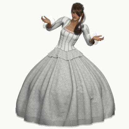 Picture of Vienna for Dawn Ball Gown - Required Textures