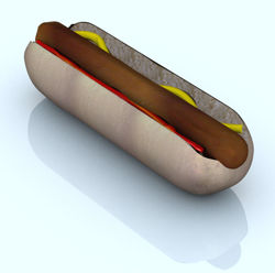 Hot Dog Food Prop
