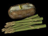 Picture of Baked Potato and Asparagus Food Props