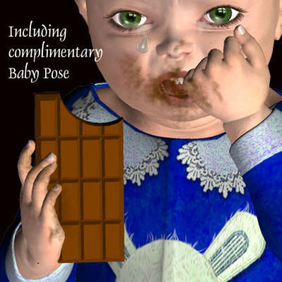 Picture of Baby Chocolate bar - BabyPoseFIXED