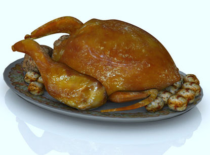 Picture of Holiday Turkey and Trimmings Model