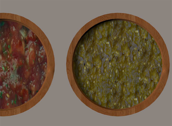 Picture of Tortilla Chips and Salsa Food Models