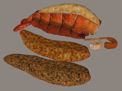 Picture of Seafood Food Models Set 1