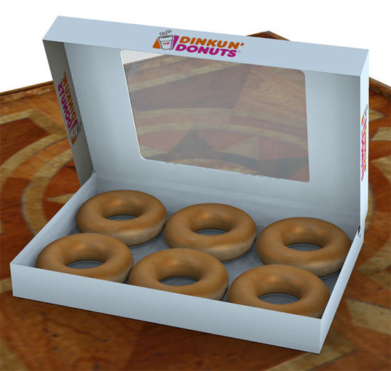 Picture of Donut Food Models and Box Model