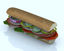 Picture of Submarine Sandwich and Individual Food Item Models