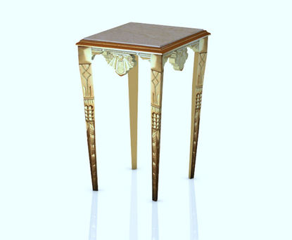 Picture of Gilded Gold Art Deco Table Model