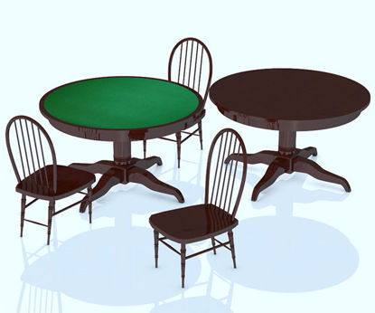 Picture of Saloon Tables and Chair Models