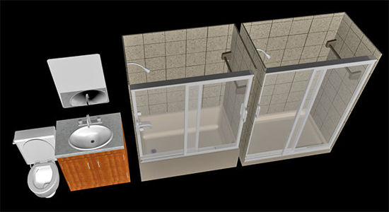 Picture of Modular Bathroom Fixture Models