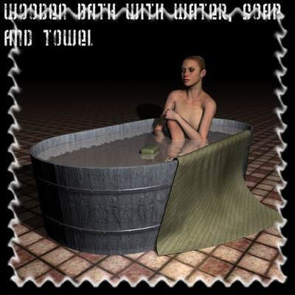 Picture of Wooden Bath