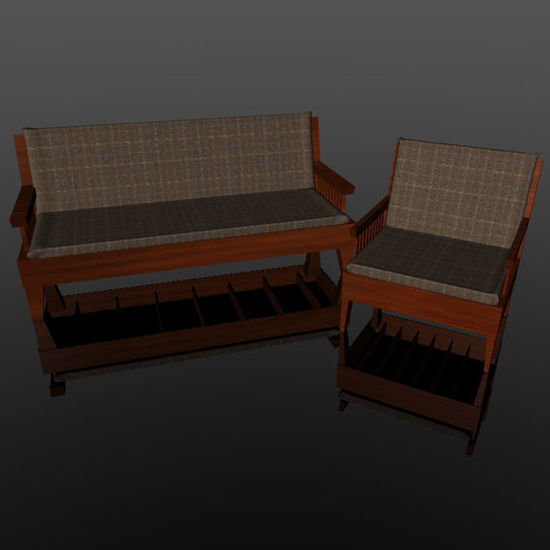 Picture of Couch and Chair Props