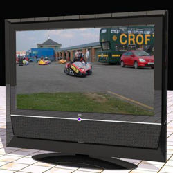An LCD TV