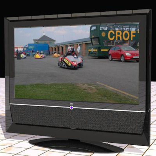 Picture of An LCD TV