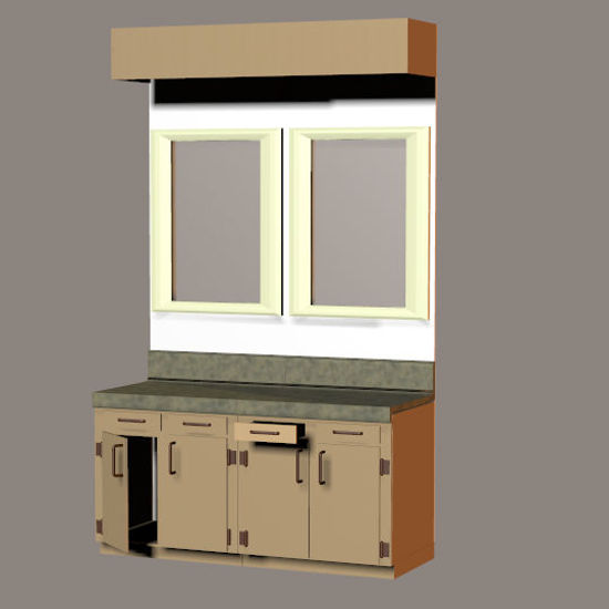 Picture of 8 Section Modular Kitchen Props Set