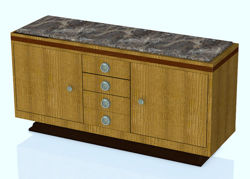 Art Deco Cabinet Model