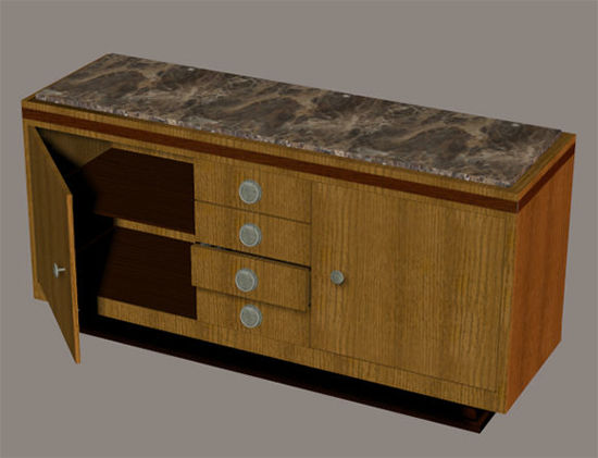 Picture of Art Deco Cabinet Model