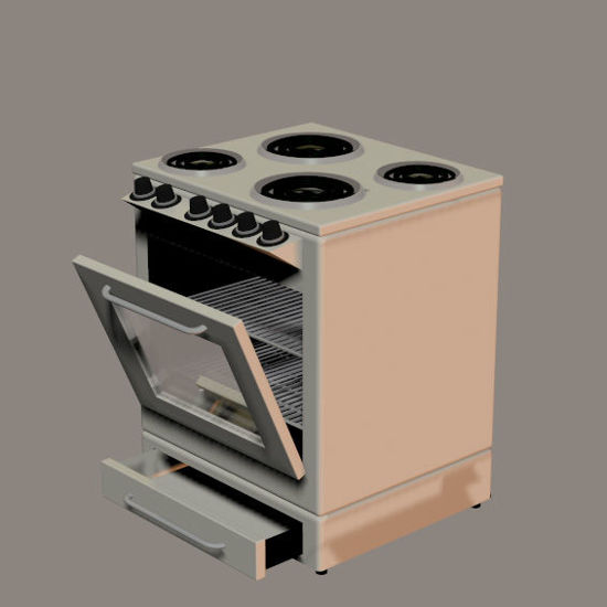 Picture of Stove and Oven Combo Prop