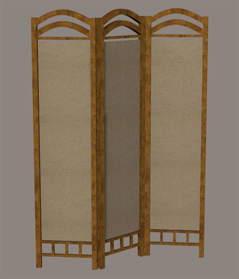 Picture of Room Divider Furniture Model with Movements