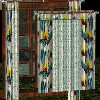 Picture of Holiday Cottage: Lounge Curtains