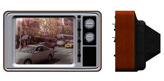 Picture of Vintage 1970's Television Set Model