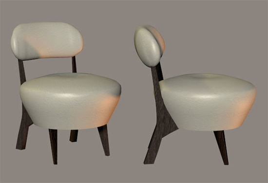 Picture of Contemporary Leather Chair Furniture Model