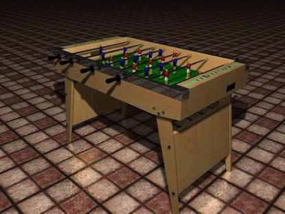 Picture of Table football set or Foosball