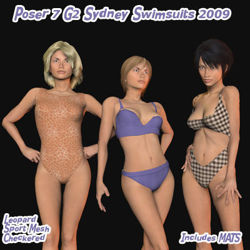 Poser 7 G2 Sydney Swimsuits 2009